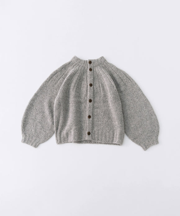 Wool Boucle Mohair Two-way Knit