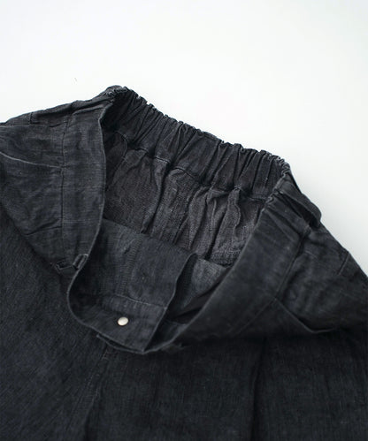 nest Robe | Linen Black Denim Curvy Pants