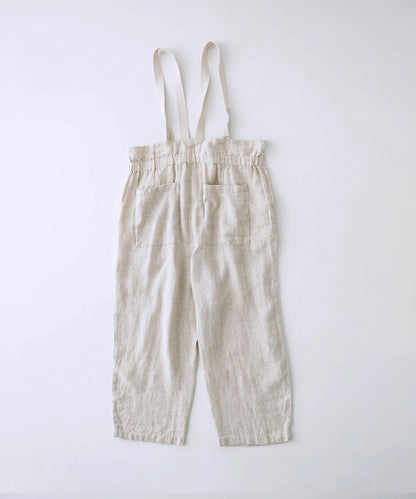 Linen Twill Suspender Pants