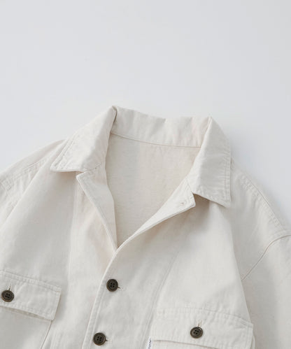 nest Robe | UpcycleLino BASIC Chino Field Jacket